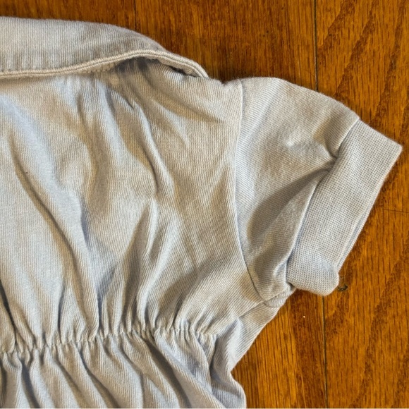 Starting Out Blue Bodysuit with Classic Collar Kids Size Preemie - Picture 5 of 5